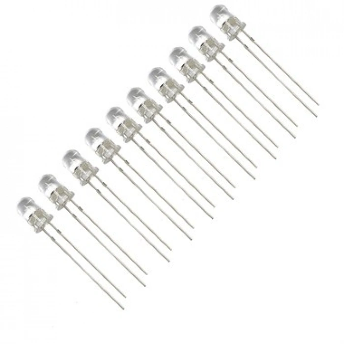 5mm Şeffaf Yeşil Diyot LED