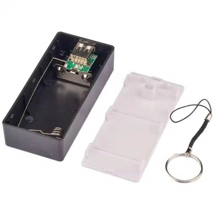5V 1A 2X18650 Pil DIY PowerBank