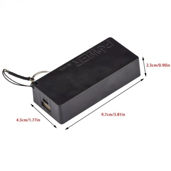 5V 1A 2X18650 Pil DIY PowerBank