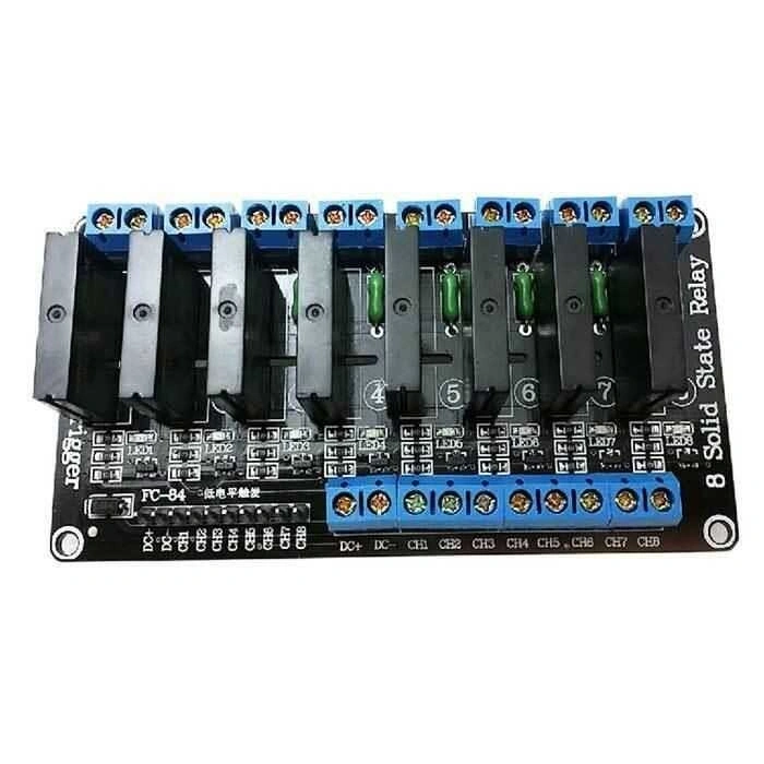 5V - 8 Kanal Solid State Röle Kartı (5V 2A)