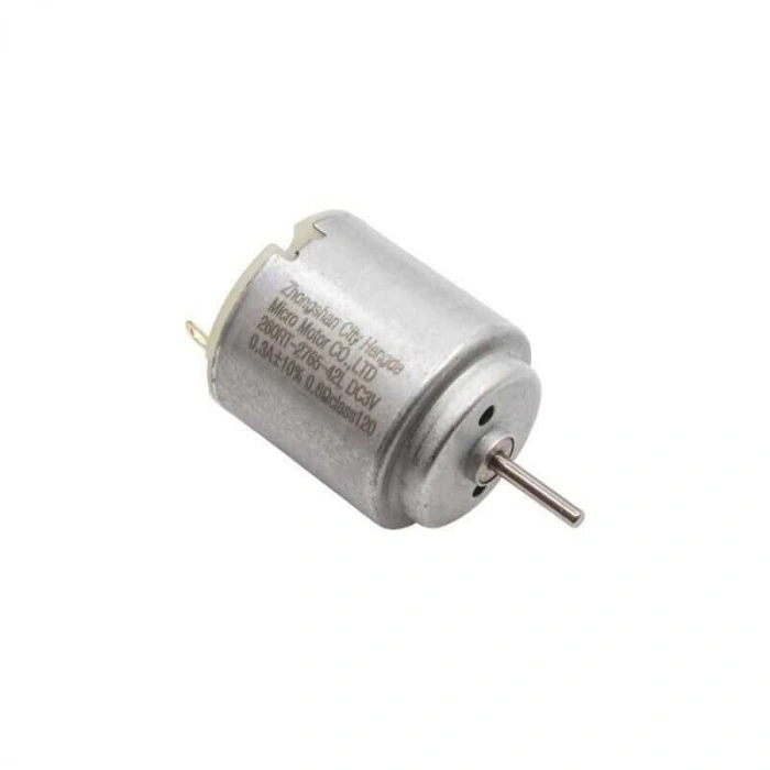 6-9V DC 260 Motor Uzun Milli - Oyuncak Motoru