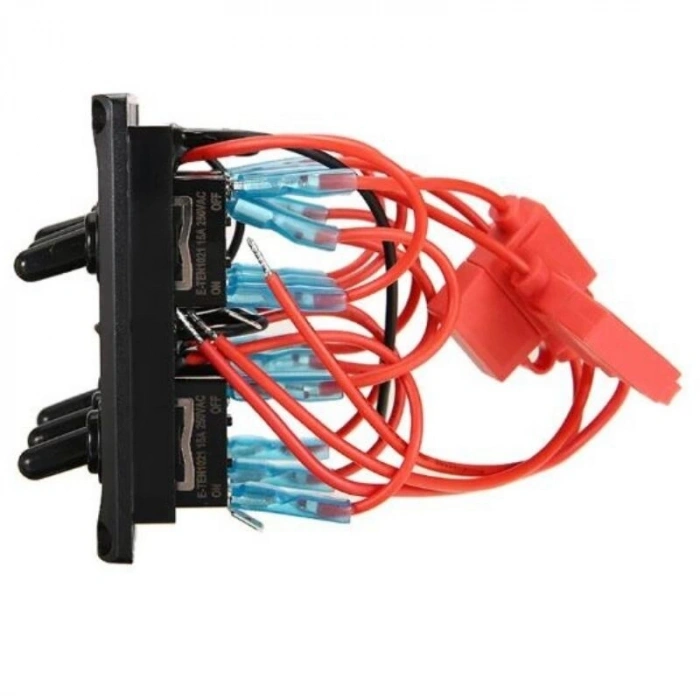 6lı ON-OFF Toggle Switch Panel