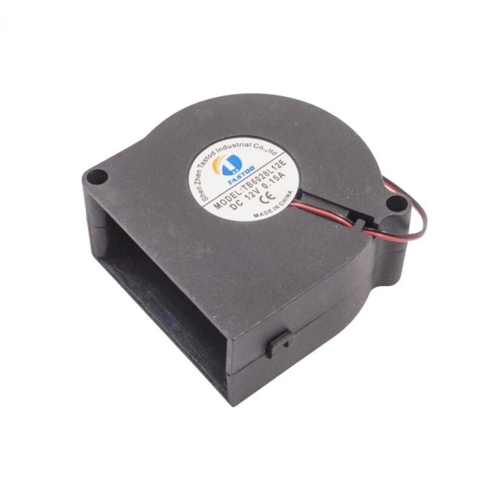 60X60X28mm 12V 0.15A 2P Salyangoz Fan