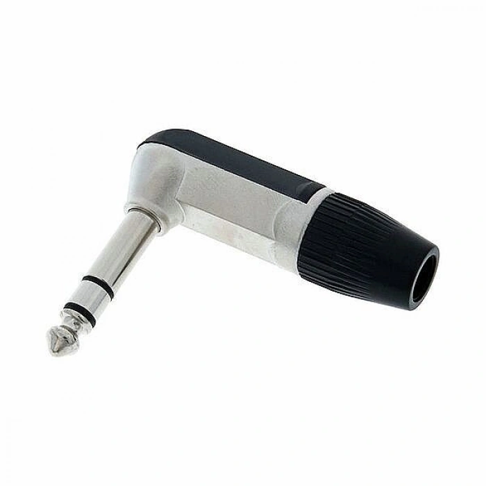 6.3mm L Tipi Stereo Jak - Erkek