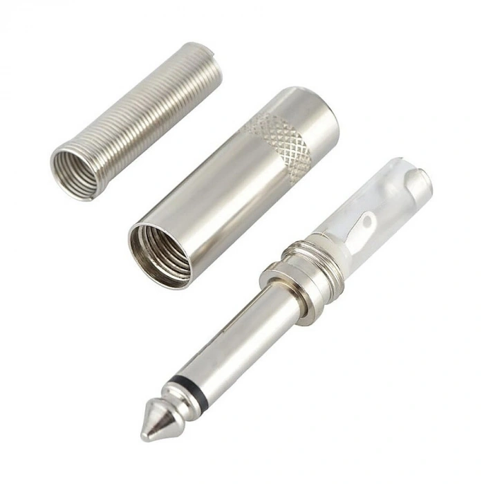 6.3mm Mono Metal Jak - Erkek