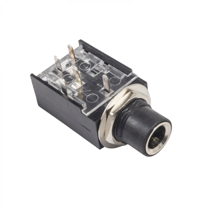 6.3mm Stereo Jack Dişi - PCB Tip