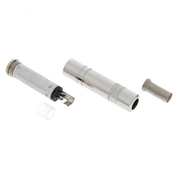 6.3mm Stereo Metal Jak - Dişi