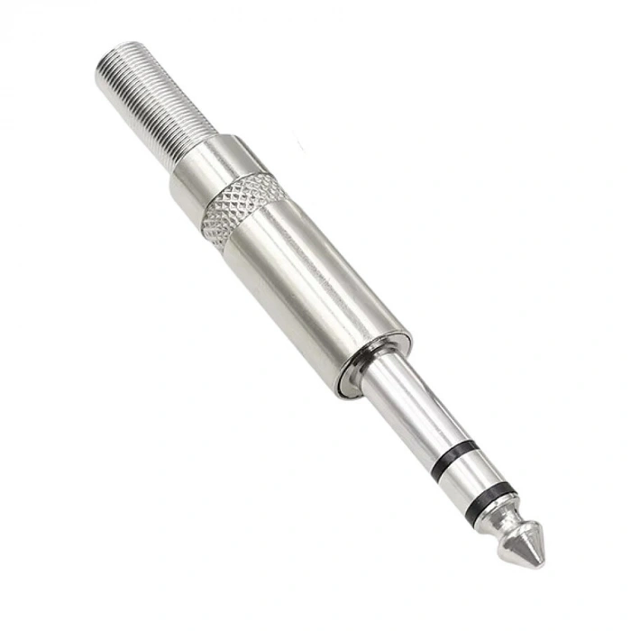 6.3mm Stereo Metal Jak - Erkek