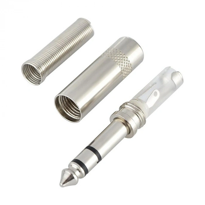 6.3mm Stereo Metal Jak - Erkek