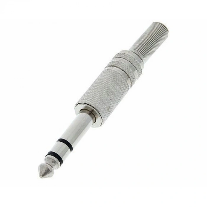 6.3mm Stereo Metal Jak - Erkek