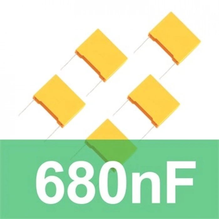 680nF Polyester Kondansatör (10 Adet)