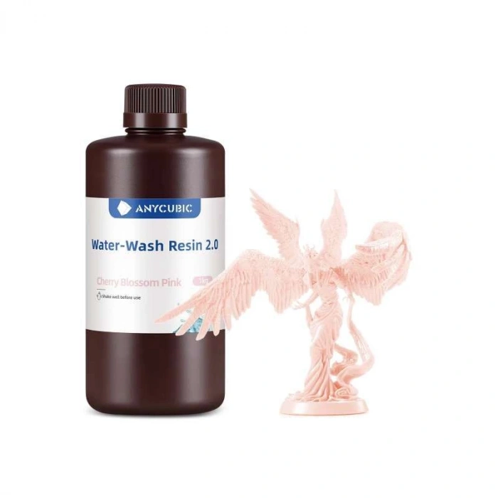 Anycubic Water Wash Resin 2.0 Kiraz Çiçeği Pembe (Cherry Blossom Pink)