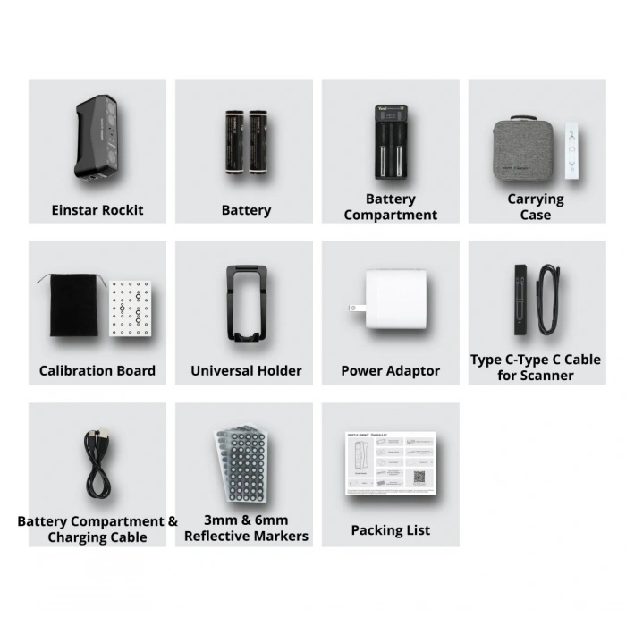 Shining 3D EinStar Rockit 3D Tarayıcı