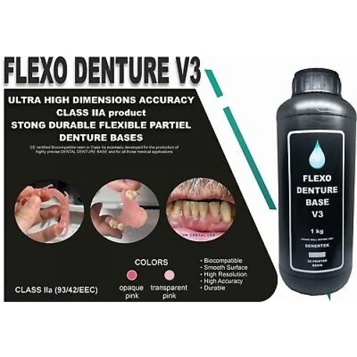Senertek Clear-A Şeffaf Aligner Reçinesi