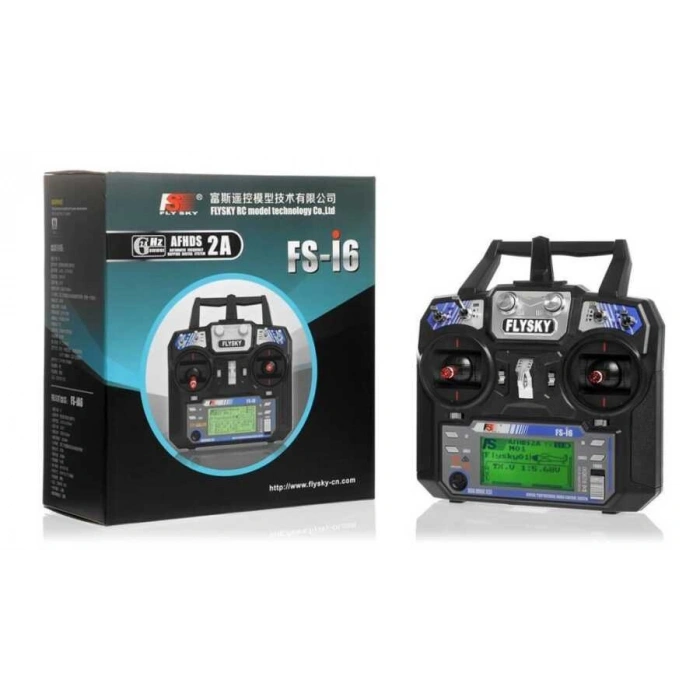 Flysky FS-İ6 2.4GHz 6 Kanal Kumanda ve FS-İA6B Alıcı
