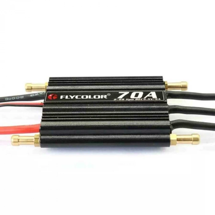 Flycolor Waterproof 70A 2-6S Brushless ESC 5.5V/5A BEC