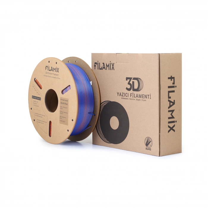Filamix Üç Renkli Silk PLA Filament