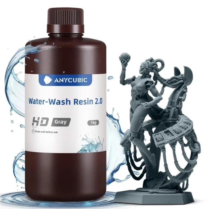 Anycubic Water Washable Resin | Anycubic Suda Yıkanabilir Reçine (YENİ SERİ) SSX
