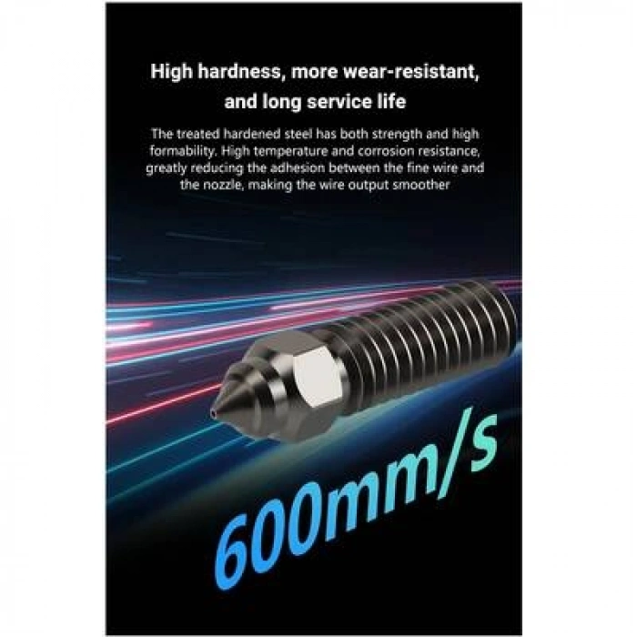 0.2mm Sertleştirilmiş Çelik Creality K1 - K1 Max - CR-M4 Nozzle