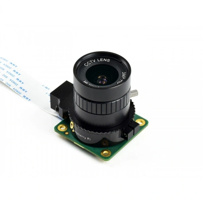 6mm Geniş Açılı Lens - Raspberry Pi Yüksek Kaliteli Kamera ile Uyumlu