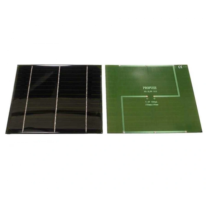 7.5V 500mA Solar Panel - Güneş Pili 150x160mm