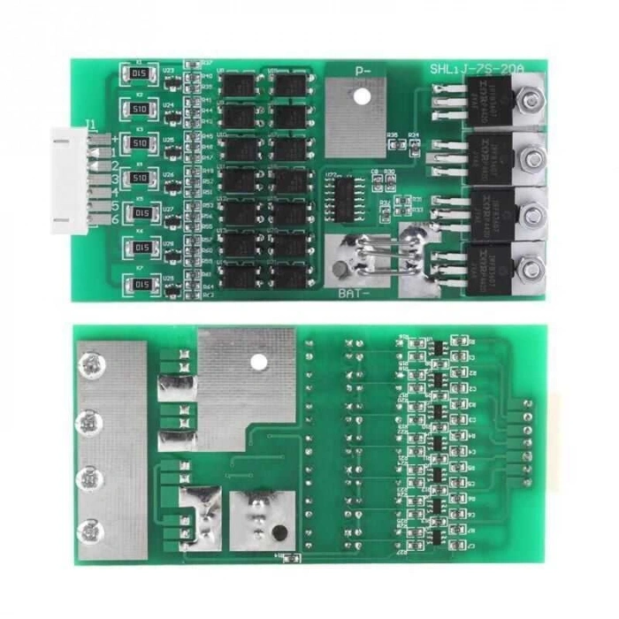 7S 24V 20A Li-ion & 18650 BMS Batarya Koruyucu Balans Devresi