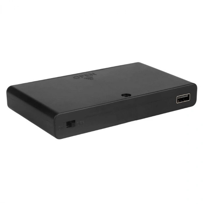 8li AA Pil Yuvası - USB Çıkışlı