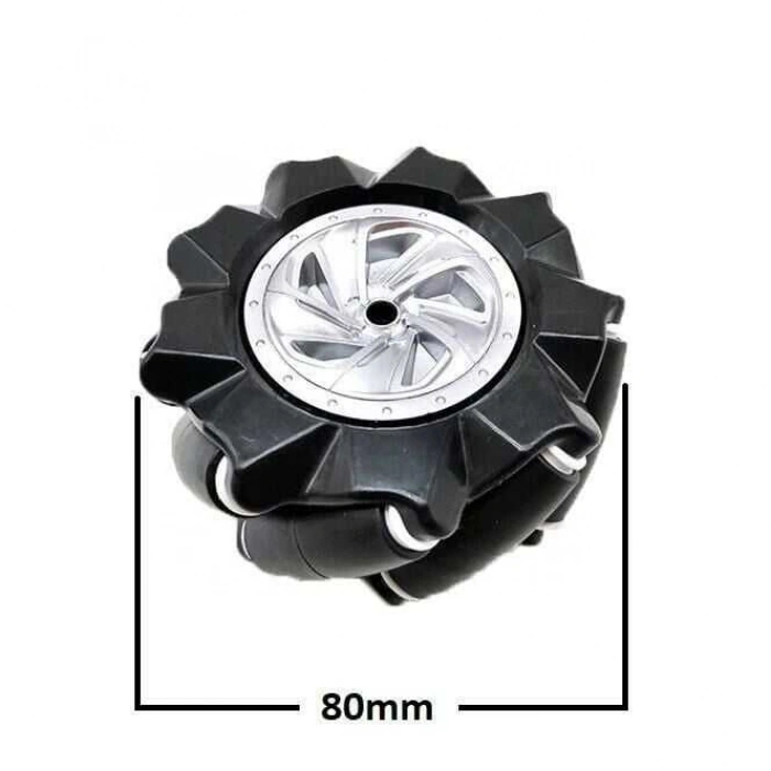 80mm Omni Mecanum Tekerlek - Sağ