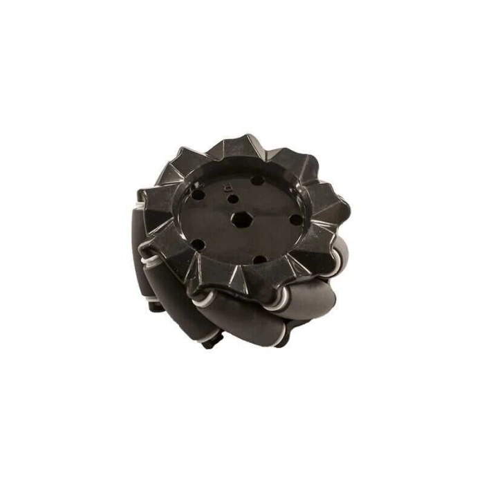 80mm Siyah Omni Mecanum Tekerlek - Sol