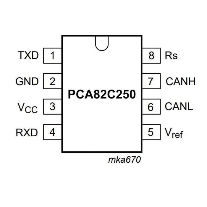 82C250 DIP8 Entegre - PCA82C250