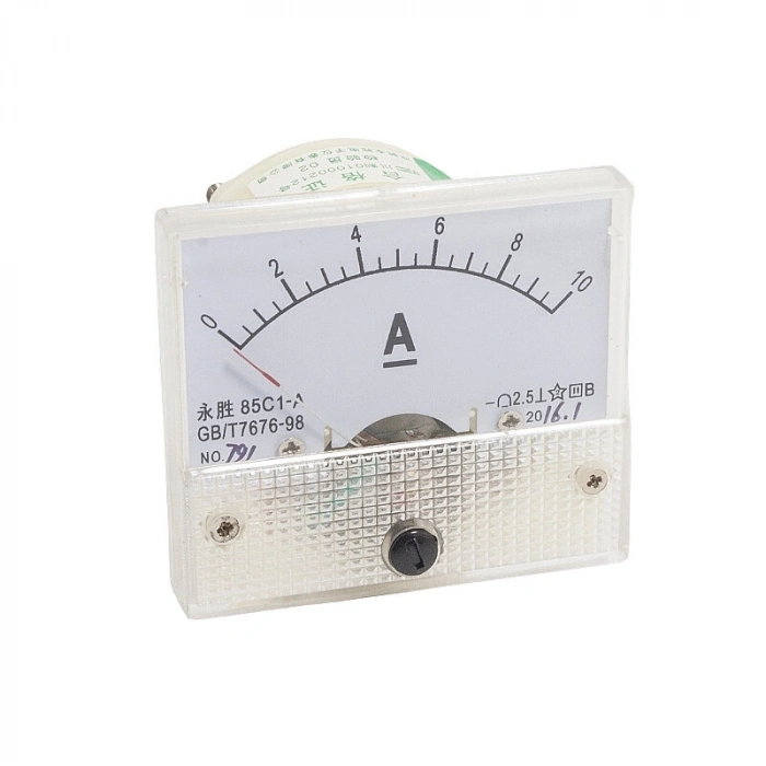 85C1 DC 0-10A Analog Panel Tip Ampermetre