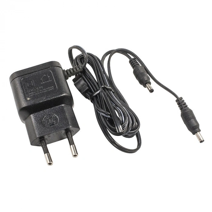 9V 0.2A Çift Çıkışlı Adaptör İnce Uçlu