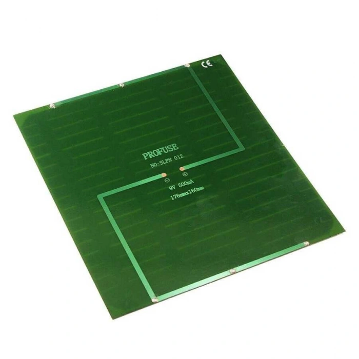 9V 500mA Solar Panel - Güneş Pili 176x160mm