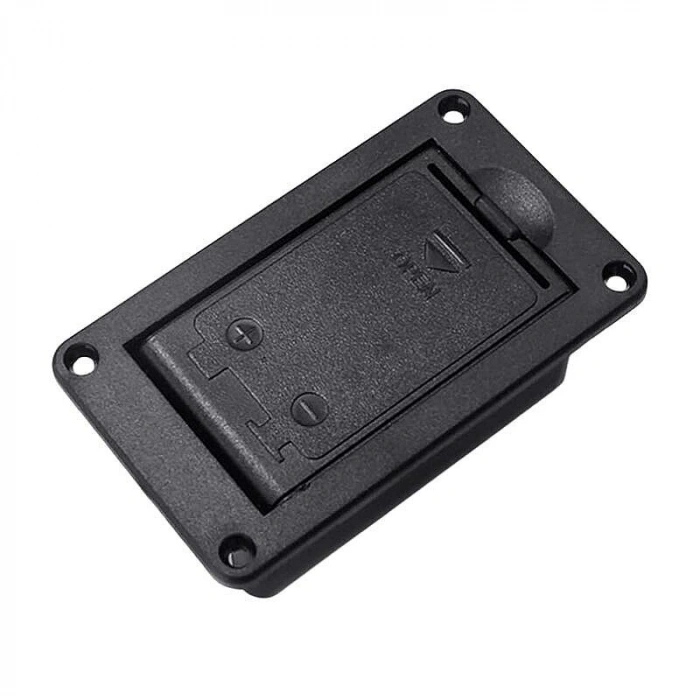 9V Kapaklı Pil Yuvası - Panel Tipi