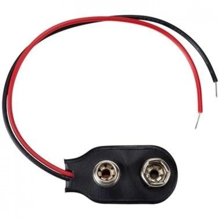 9V Pil Başlığı (Soketsiz, Barrelsiz)