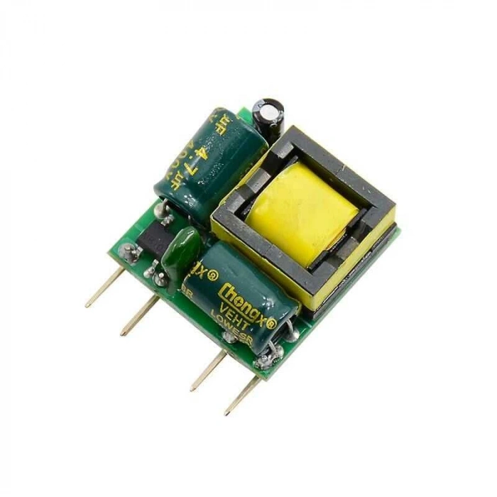 AC 220V - DC 12V 400mA Dönüştürücü Adaptör Devresi