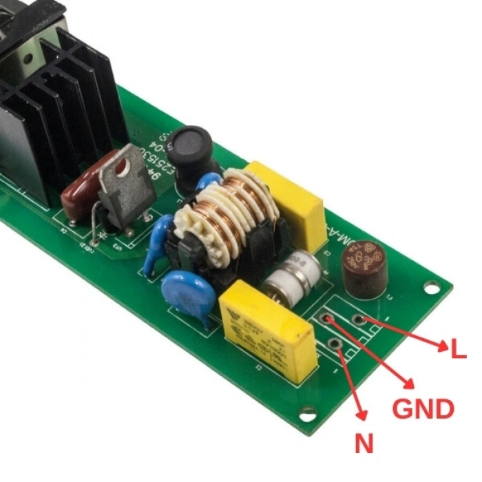 AC 220V - DC 57V 3A Dönüştürücü Adaptör Devresi