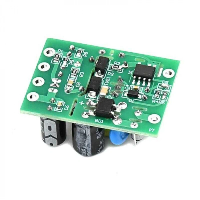 AC 220V - DC 5V/12V 0.5A Çiftli/Dual Dönüştürücü Devre