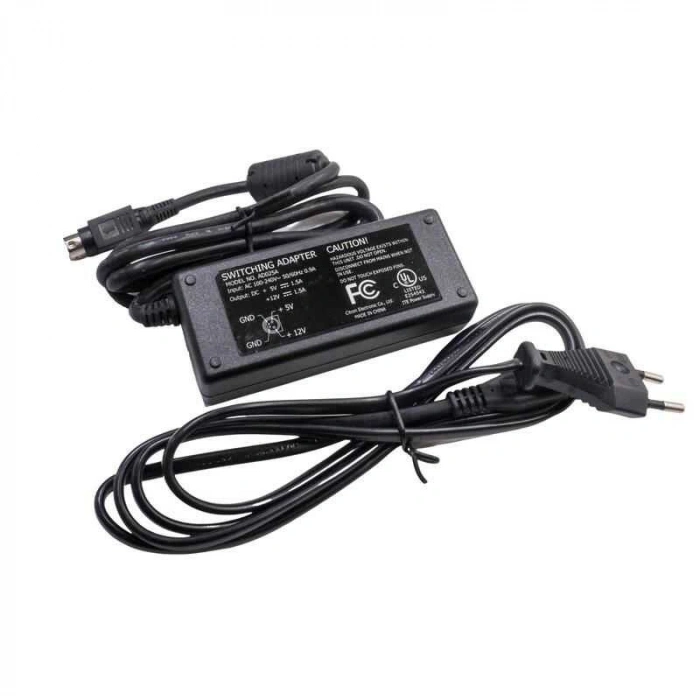 AD025A 5V/12V 1.5A Çiftli/Dual Adaptör - 4 Pinli