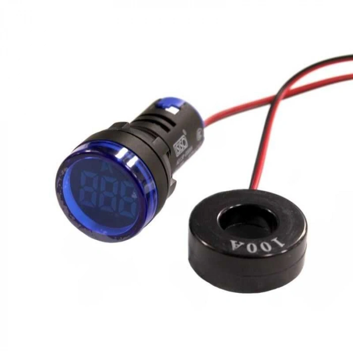 AD136-22DSA-M 100A Ampermetre - Mavi