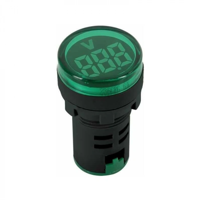 AD136-22DSV-Y 24-450V AC Voltmetre - Yeşil