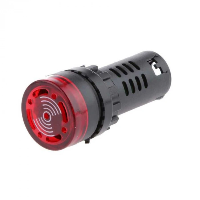 AD16-22SM 220V Işıklı Buzzer
