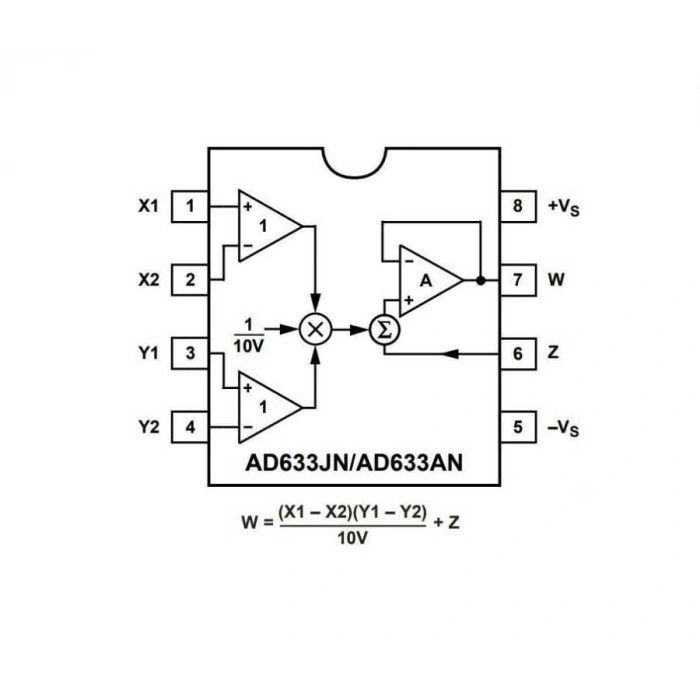 AD633JN DIP-8 Analog Çoğaltıcı Entegre