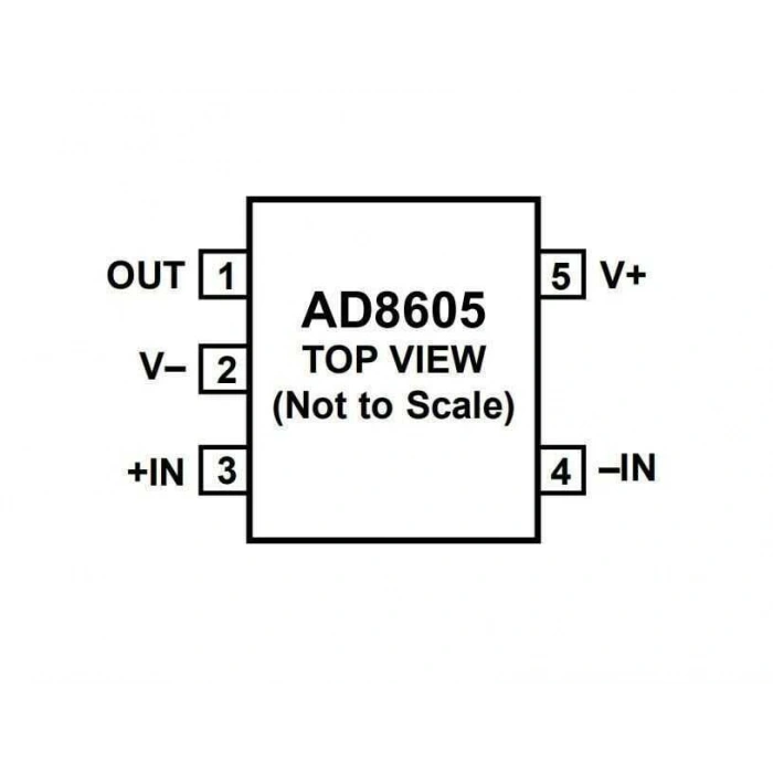 AD8605ARTZ-R2 SOT23-5 Operasyonel Amplifikatör Entegresi