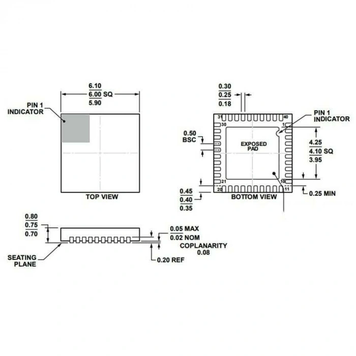 ADV7393BCPZ LFCSP-40 Smd Encoder Entegresi