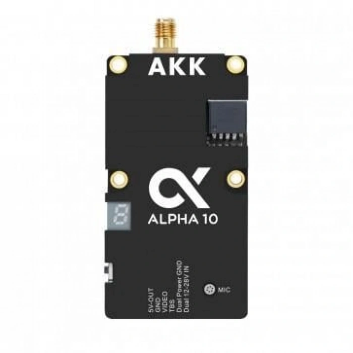 AKK Alpha 10 5.8GHz 10W 80CH VTX Görüntü Aktarım M