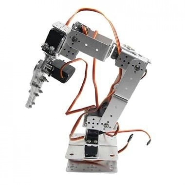 Alüminyum Robot Kol Seti 6 DOF Eklem