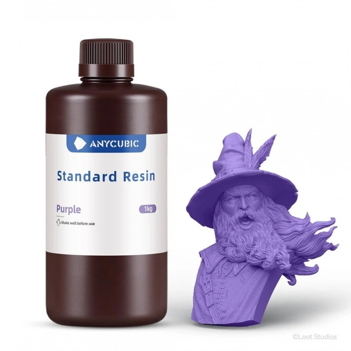 Anycubic Standard Resin - Purple (Mor) / 1 kg