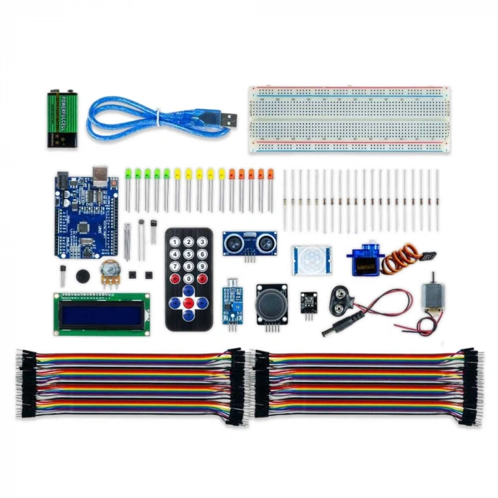 Arduino ile Uyumlu Süper Başlangıç Seti Uno Rev3
