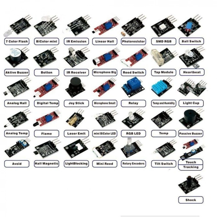 Arduino Sensör Seti (37 Adet)